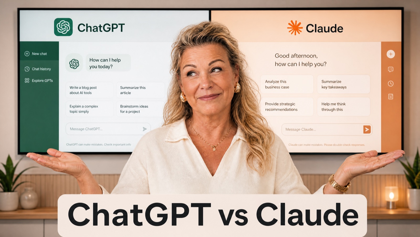 ChatGPT vs Claude